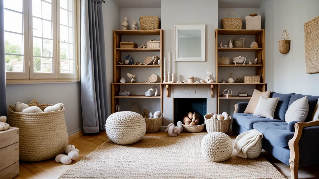 Boîte en carton avec une fente et une balle de tennis, jeu de permanence de l'objet fait maison