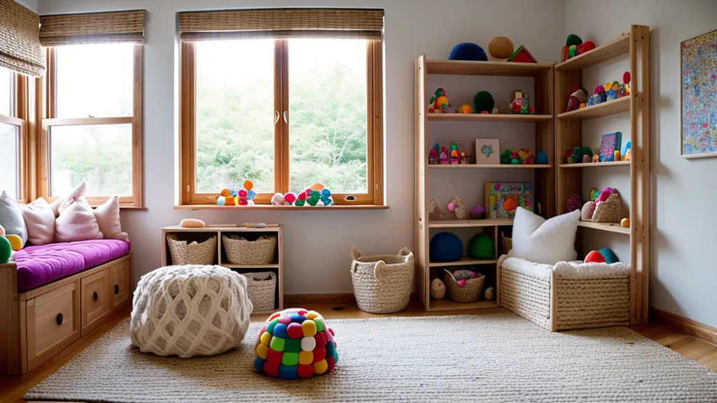 Table d'atelier petite enfance avec pâte à modeler maison et ustensiles en bois pour la motricité fine